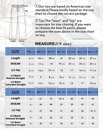 Kidnation Kids Sweatpants Antistatic Fabric Pants Fleece Open Bottom Jogger With Pockets For Boys And Girls Pink 13-14 Years #TOP5