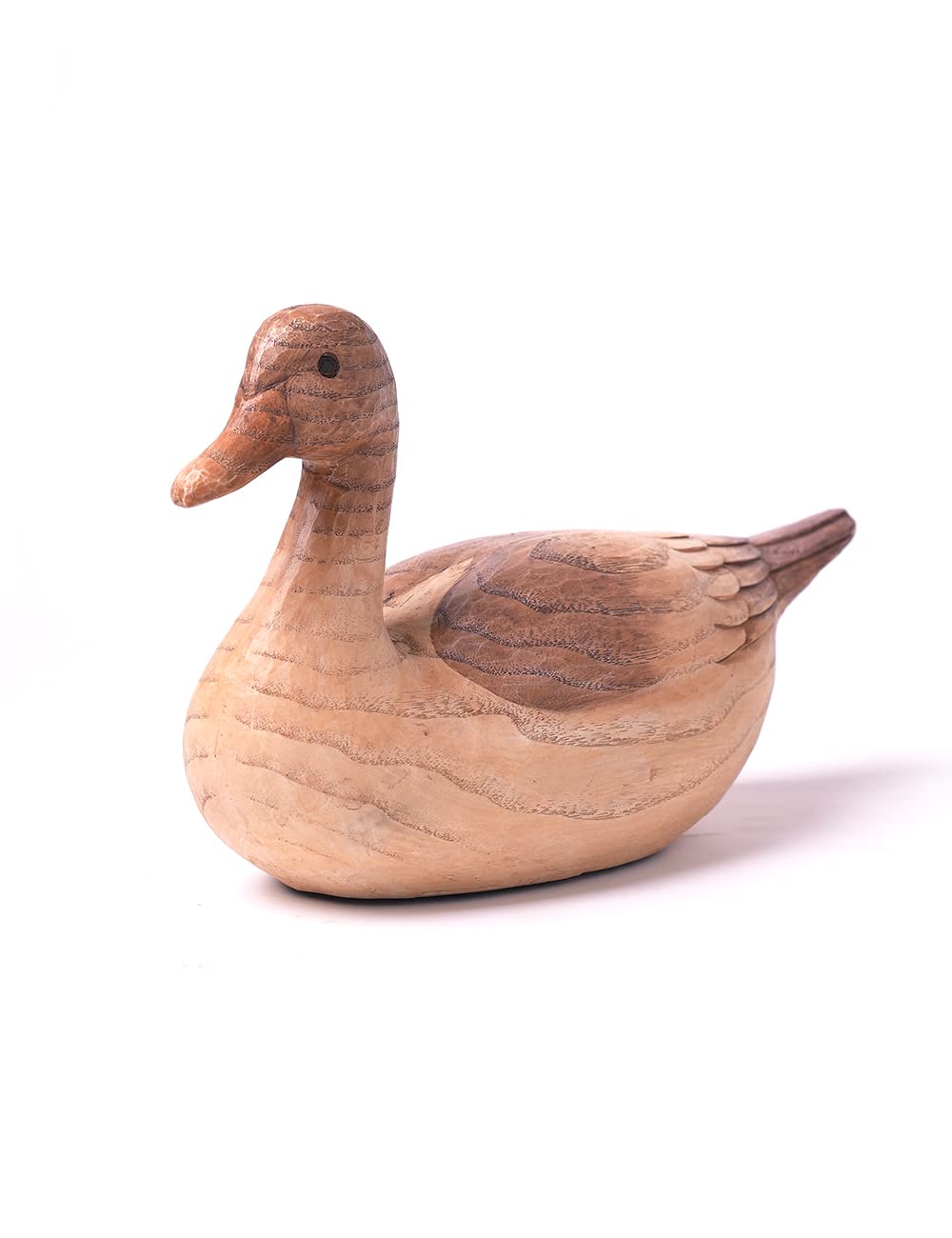 HAUCOZE Scultura Anatra Statua Moderna Decorazione Arte Animale Figurina Regalo per Famiglia Amici Amanti Resina 28cm
