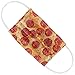Pepperoni Pizza Pattern Kids 1-Ply Reusable Face Mask Covering