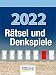 Produktbild Rätsel und Denkspiele 2022: Tages-Abreisskalender mit Rätseln und kniffligen Denkaufgaben I Aufstellbar I 12 x 16 cm