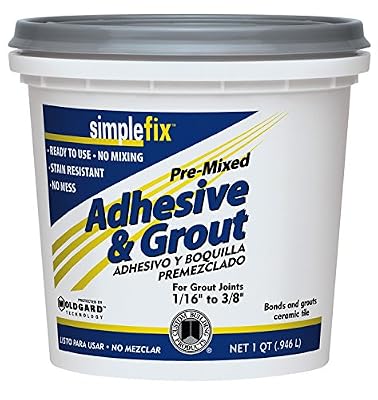 Custom Building Products SimpleFix Indoor White Grout 1 qt.