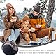 LdawyDE Ohrenwärmer Herren Winter Wärme Fleece Ohrwärmer Faltbare Ohrenschützer Erwachsene Winter Outdoor Damen Ohrenwärmer fur Spazieren oder Rad fahren, Waterproof Reflective design