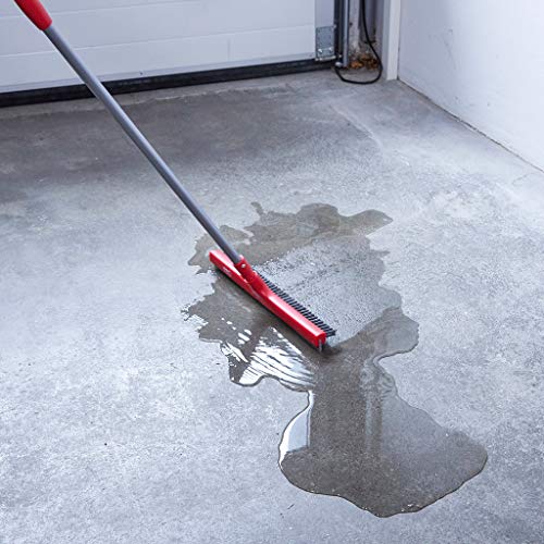 Sauber Meister Fliesenbesen 42 cm | Straßenbesen und Fugenbesen für Haus & Garten | Alternative zum Rosshaarbesen | Stubenbesen mit Teleskopstiel – Bild 6