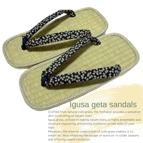 Edoten] Japan Setta Zori Men's rush grass(sole Amezoko)3