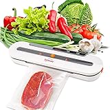 Contenido del paquete: El paquete contiene máquina de envasado al vacío de alimentos, bolsa de vacío x 10, cable de alimentación y manual de usuario. Si tiene algún problema al usar el producto, contáctenos para brindarle un mejor servicio.
