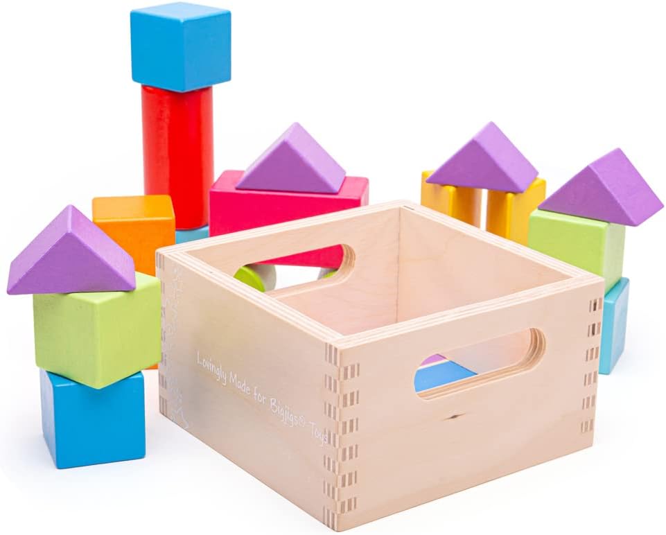 Bigjigs Toys First Building Blocks