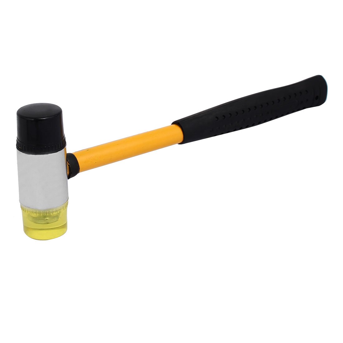 Marteau Caoutchouc Hardy - Manche Antidérapant, Pour Frappe Douce Et Précise, Blanc 75 Mm Maillet Caoutchouc 75mm