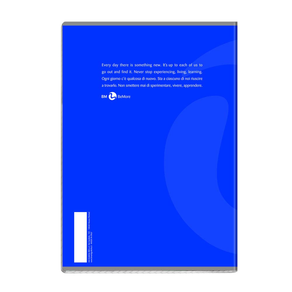 Quaderni BeMore Color Basic A4 - Confezione Da 10, Quadretti 5mm, Carta 80g/m², 9 Colori Assortiti - Foto 8