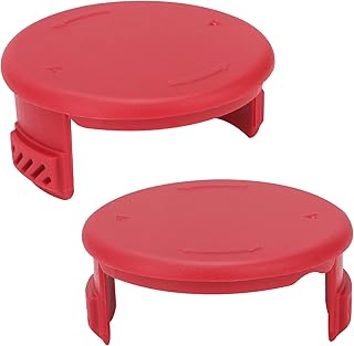 THTEN 125-8252 Trimmer Replacement Spools Cap Covers Compatible with Toro 51484 51484T 51487 51487A 51487AT 51487T 51434 51435 String Trimmer 2 Pack