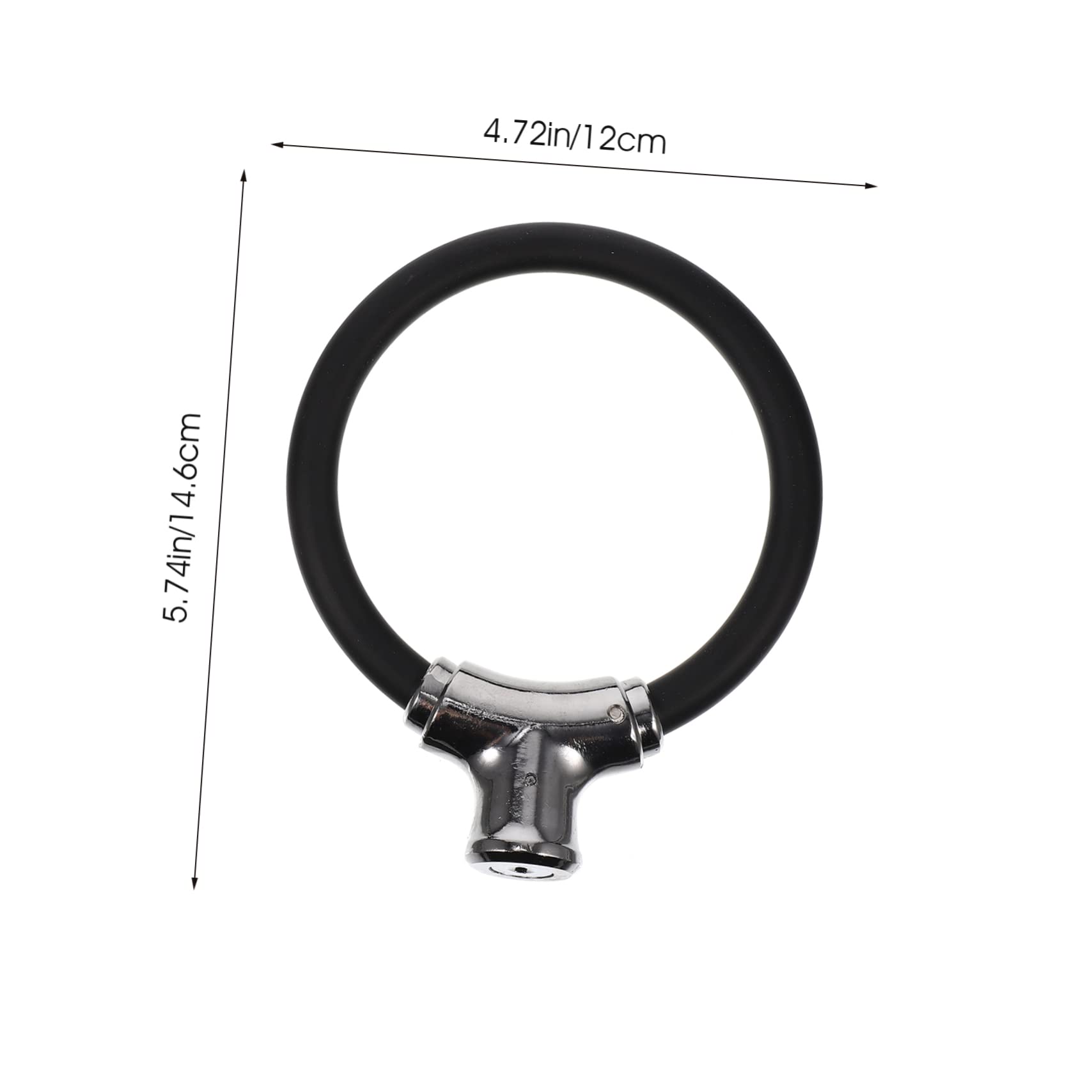 OSOLADY 1Set Professional Portable Bike Security Lock Heavy Duty Outdoor Lock for Bikes Helmets Gear Compact Design Wear Resistant for Cycling Adventures