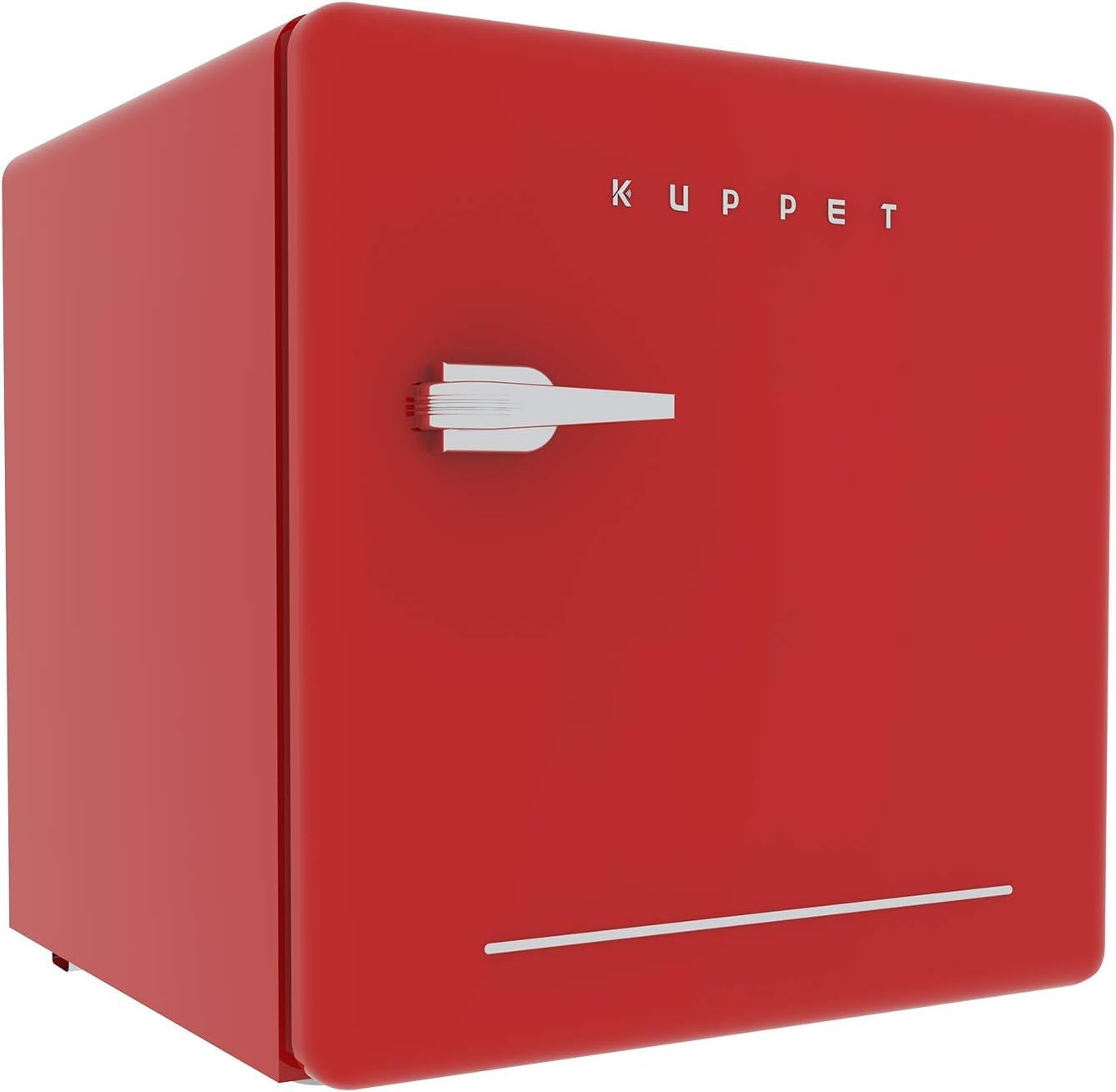 DISHUP 1.6 cu ft Compact Fridge Red