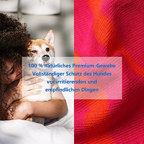 Pigiama per cani da donna/maschio, a righe, 4