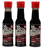 La Perrona Negra Seafood Hot Sauce 5 Ounce Bottle | Black Marisco Salsa Picante | Extra Spicy |...