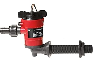 Johnson Pump Aerator Pump for Livewell Black