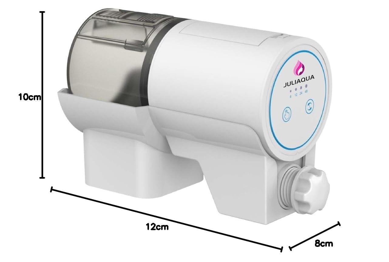 Distributeur Automatique de Nourriture pour Aquarium, Distributeur de Nourriture, Mangeoire Automatique, Distributeur de Nourriture pour Terrarium. (4 Modes and Manual)