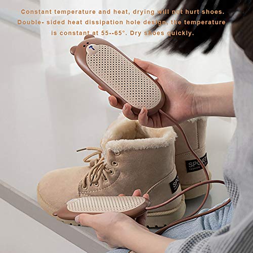 Sèche-chaussures USB bear pour voyage et sport avec stérilisation UVC