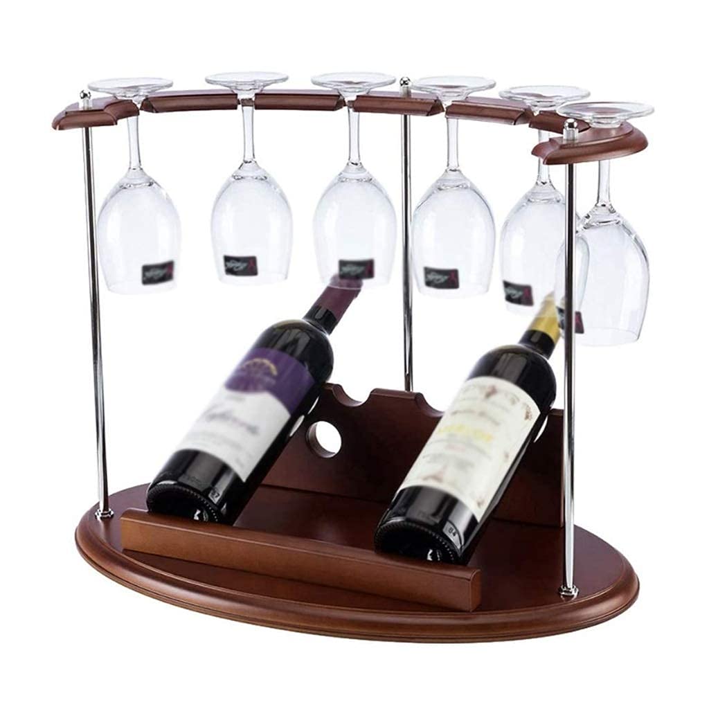 Casiers à vin en bois contre le désordre des verres et bouteilles