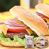 肉卸直営 ハンバーガー パテ ハンバーガー バーベキュー パティ BBQ 食材 キャンプ ハンバーガー用冷凍バンズ＆バーガーパティ5個セット お取り寄せグルメ お取り寄せ グルメ