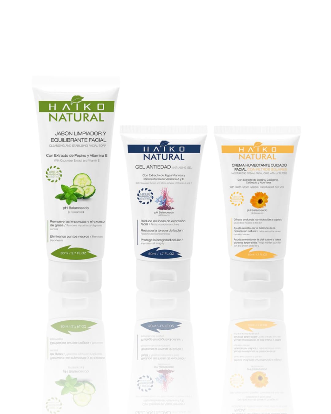 Facial Care Set – Hydrating Face Cream with Collagen & Elastin, Anti-Aging Cream & Facial Cleansing Soap – Hydration, Skin Care & Radiance – Paraben-Fre