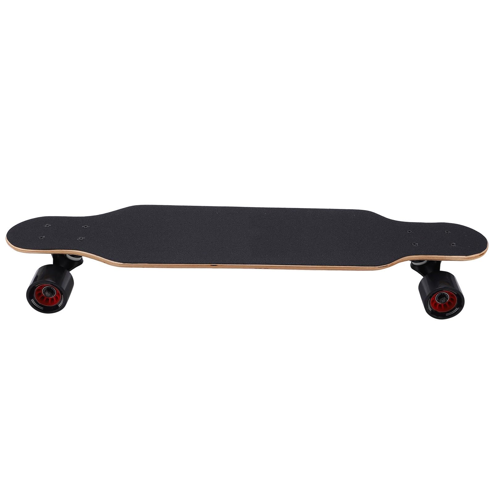 Profesjonalna 8-warstwowa Deskorolka Longboard z Klonu, łożyska ABEC 9 w Kolorze Fioletowym z Wysokimi Elastycznymi Kołami HR 95, Poszerzone 70 Mm, Idealne dla Dorosłych