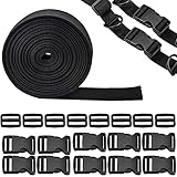 【Material】Gefertigt aus hochwertigen Polyester-Gewebefasern und rostfreien Kunststoff Reiseschnalle, robust und langlebig, ergeben zusammen maximale Sicherheit und Langlebigkeit.
