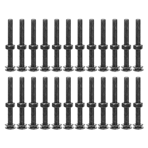 Tornillos de cuello cuadrado M8 x 65 mm ideales para restaurar muebles de jardín