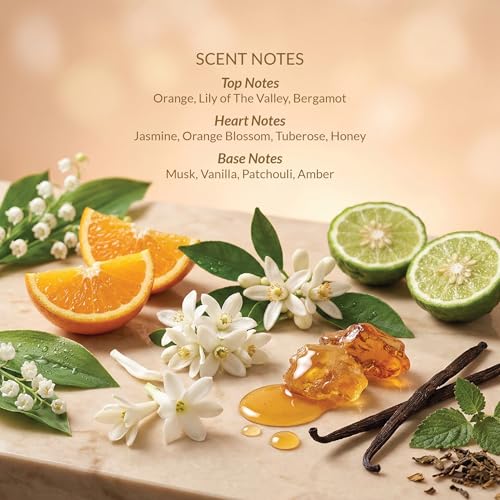 Image of HVNLY Grace Eau De Parfum For Women | Long Lasting Luxury Perfume | Vanilla, Orange, Lily Of The Valley | Best Female Gift For Anniversary, Birthday, Wedding | Office Wear, Casual Wear | 15 ml
