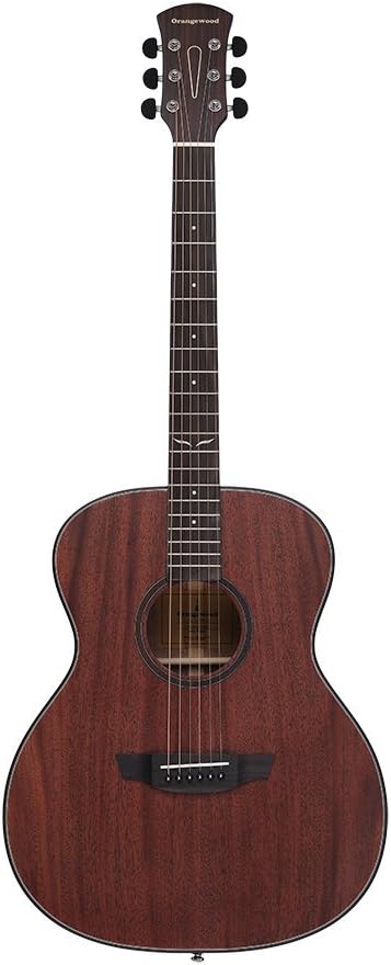 Orangewood Oliver Grand Concert Acoustic Guitar with Solid Mahogany Top