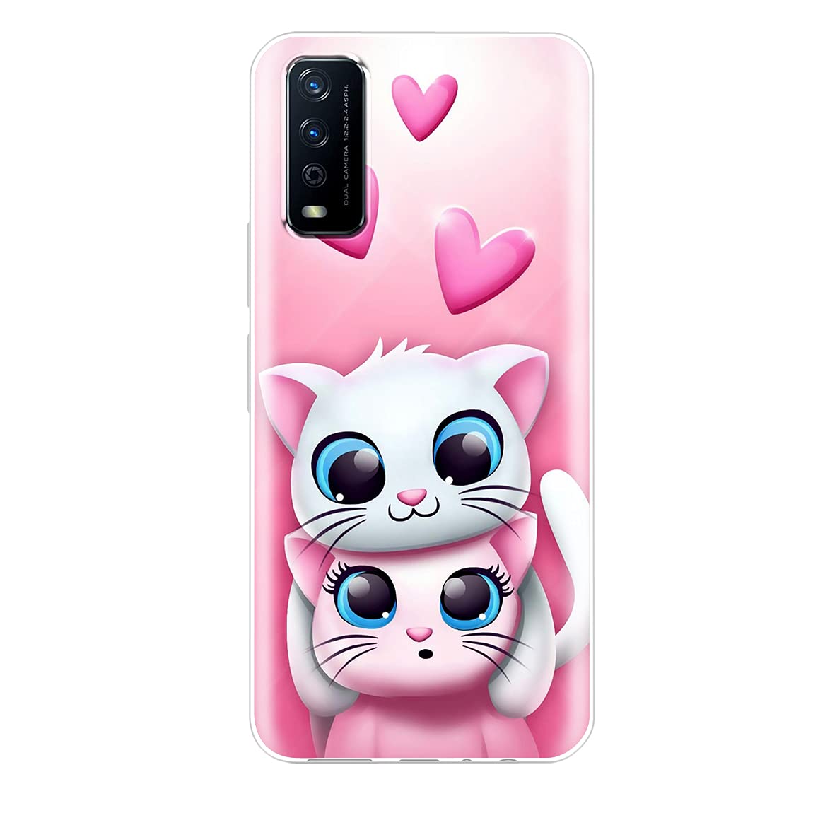 Fashionury Back Cover for Vivo Y20 / Vivo Y20i / Vivo Y20A / Vivo Y20G / Vivo Y20T / Vivo Y12s / Vivo Y12G Designer | Printed|Transparent |Flexible| Silicon -D061 (B09651413M) Amazon Price History, Amazon Price Tracker