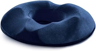 Cojín de coxis de donut para hemorroides, tratamiento médico para alivio del dolor de asiento para hemorroides, úlceras de cama, próstata, coxis, ciática, cirugía ortopédica, para hombres