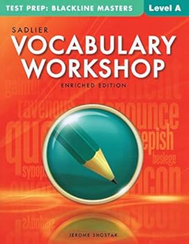 Vocabulary Workshop @2013, Enriched Edition, Test Prep: Blackline Masters Level A (Grade 6)