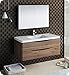Fresca Tuscany 48" Rosewood Wall Hung Modern Bathroom Vanity w/Medicine Cabinet