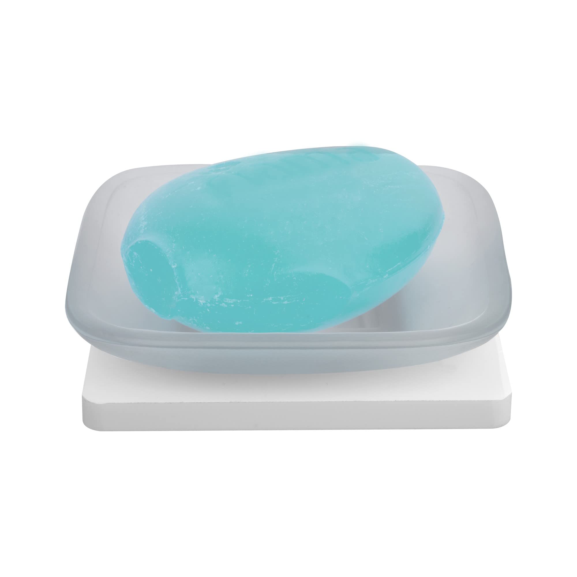 NAVRANG INNOVATIONS 8mm Acrylic Single Soap Dish Holder for Bathroom Glass White (B0B34TJ2YS) Amazon Price History, Amazon Price Tracker