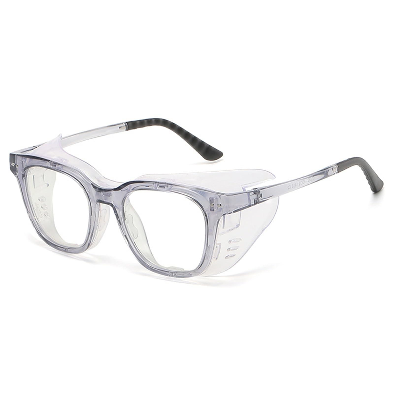 Occhiali Idratanti for Il Sollievo Degli Occhi Secchi - Occhiali Protettivi Anti Luce Blu, Anti Polline, Anti Vento e Anti Polvere, Montatura Unisex di Grandi Dimensioni
