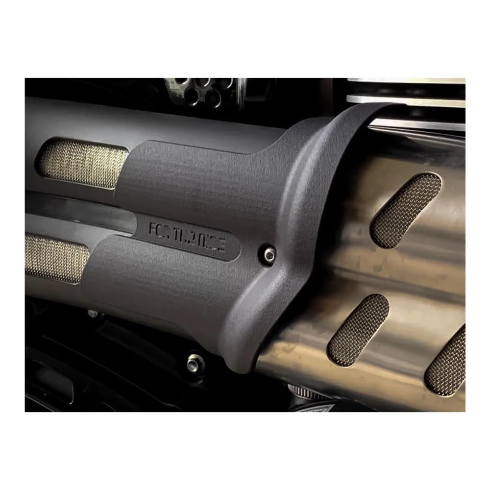 Deflectores Calor Escape Protector De Tubo De Escape Motocicleta para Scrambler 1200 Cubierta De Protección Térmica Accesorios De Cubierta Antiescaldado