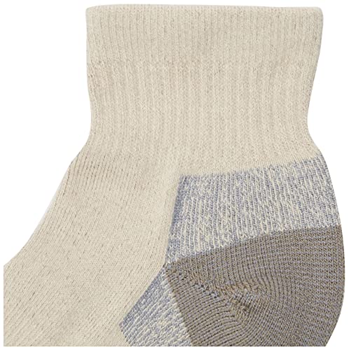 Merrell Unisex Adult Men's And Women's Moab Hiking Midweight Cushion - Coolmax Moisture Management Arch Casual Sock, Tan, M L Men S 9.5-12 Women 10-13 Us #TOP2