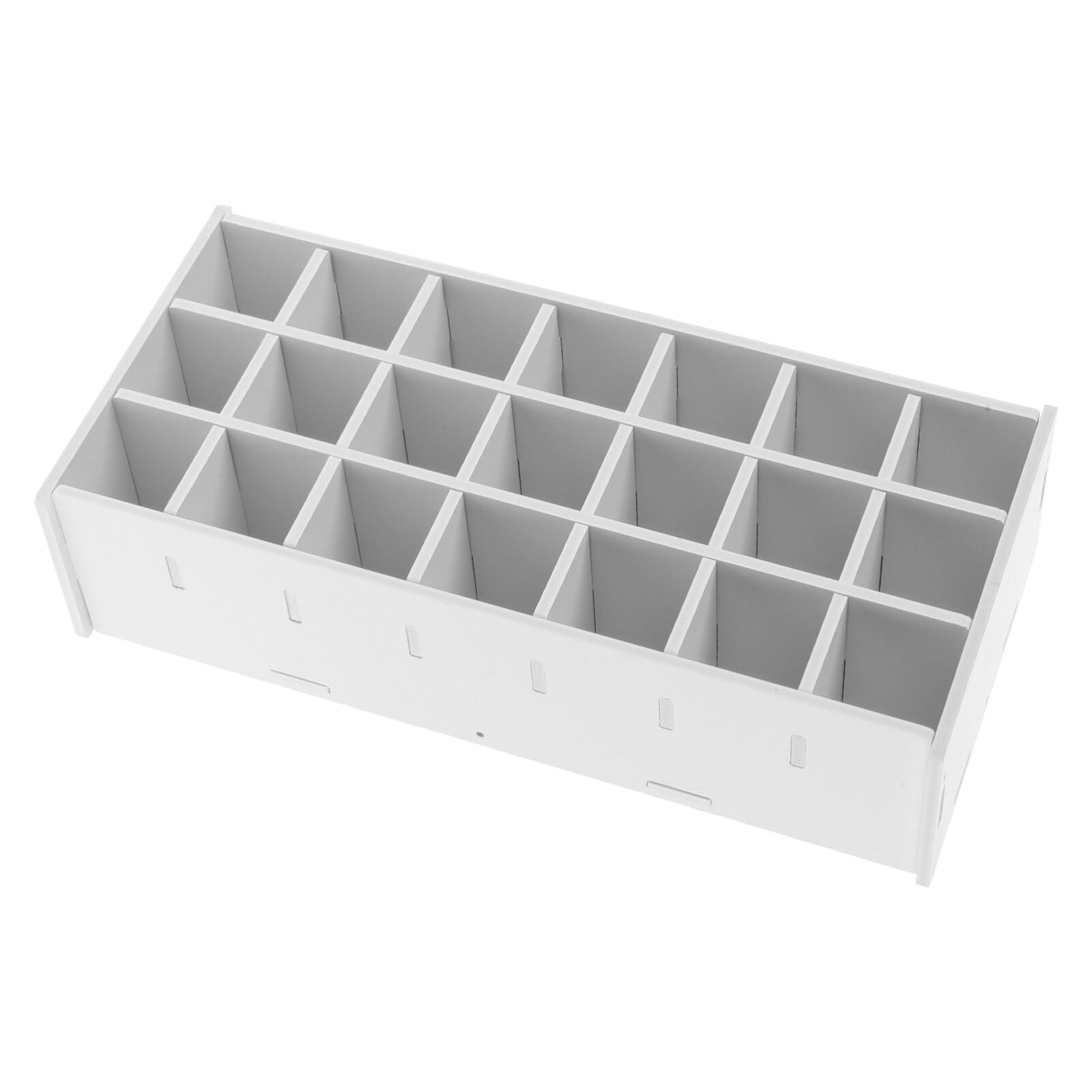 Organisateur De Peinture Support De Stockage De Bouteilles De Peinture Multi-Fentes Pour Bouteilles De Pigments Et Tubes De Rangement De Bureau Pour Atelier 13.50 X 6.30 X 3.50 in