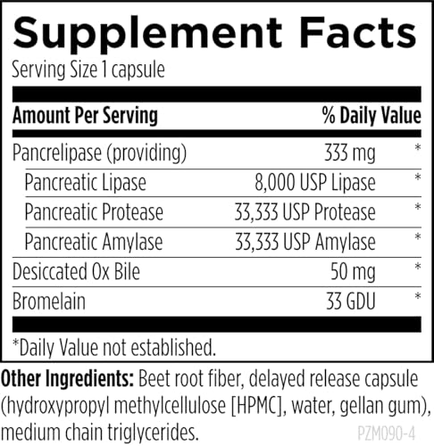 Designs for Health Pancreatic Enzymes Complex