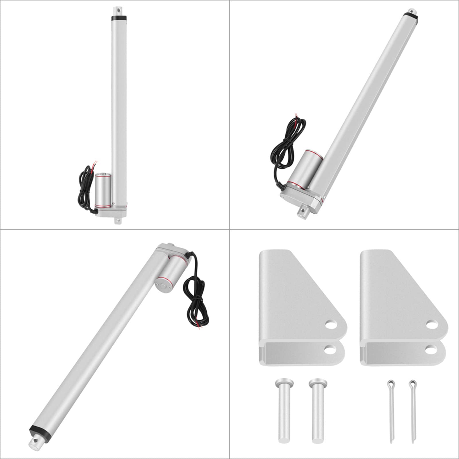 DC 12V Linearantrieb 500N 400mm Hub Elektromotor für medizinisches Bett