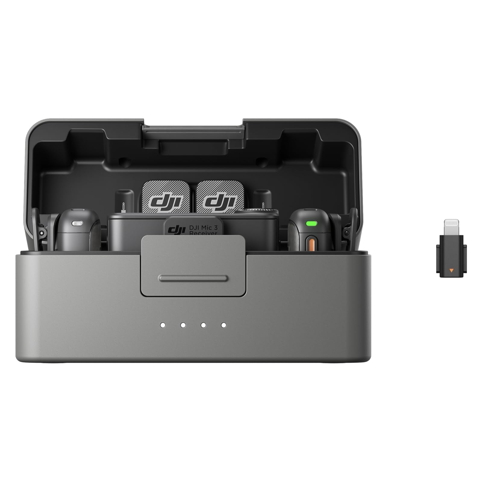 Amazon.co.jp: DJI Mic 3（2 TX + 1 RX + 充電ケース）+ Lightning