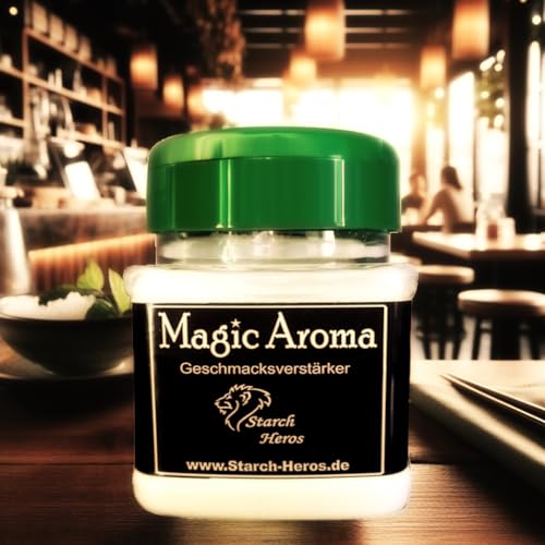 Magic Aroma, Glutamat, Geschmacksverstärker in praktischer 200 g Streudose von Starch Heros-Würze maximal!