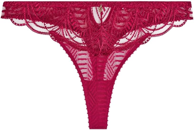 Aubade Vibes Briefs Tanga Brief Mid Rise Embroidered Lace Luxury Knickers Lingerie