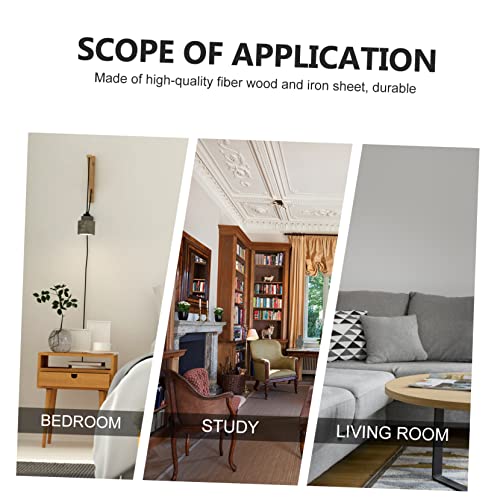 Support de rangement créatif suspendu aux finitions soignées pour mur - 5
