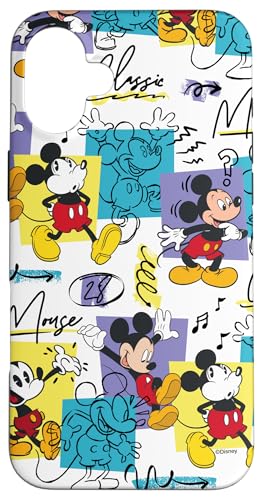 Disney Mickey Mouse Retro Classic Vintage Animation Designs Case for iPhone 16 Plus