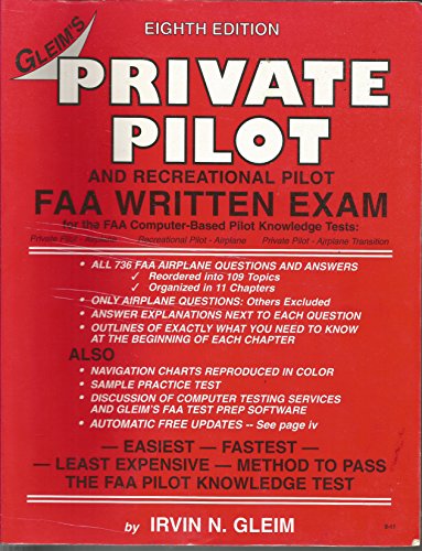 Private Pilot and Recreational Pilot FAA Writte... 0917539524 Book Cover