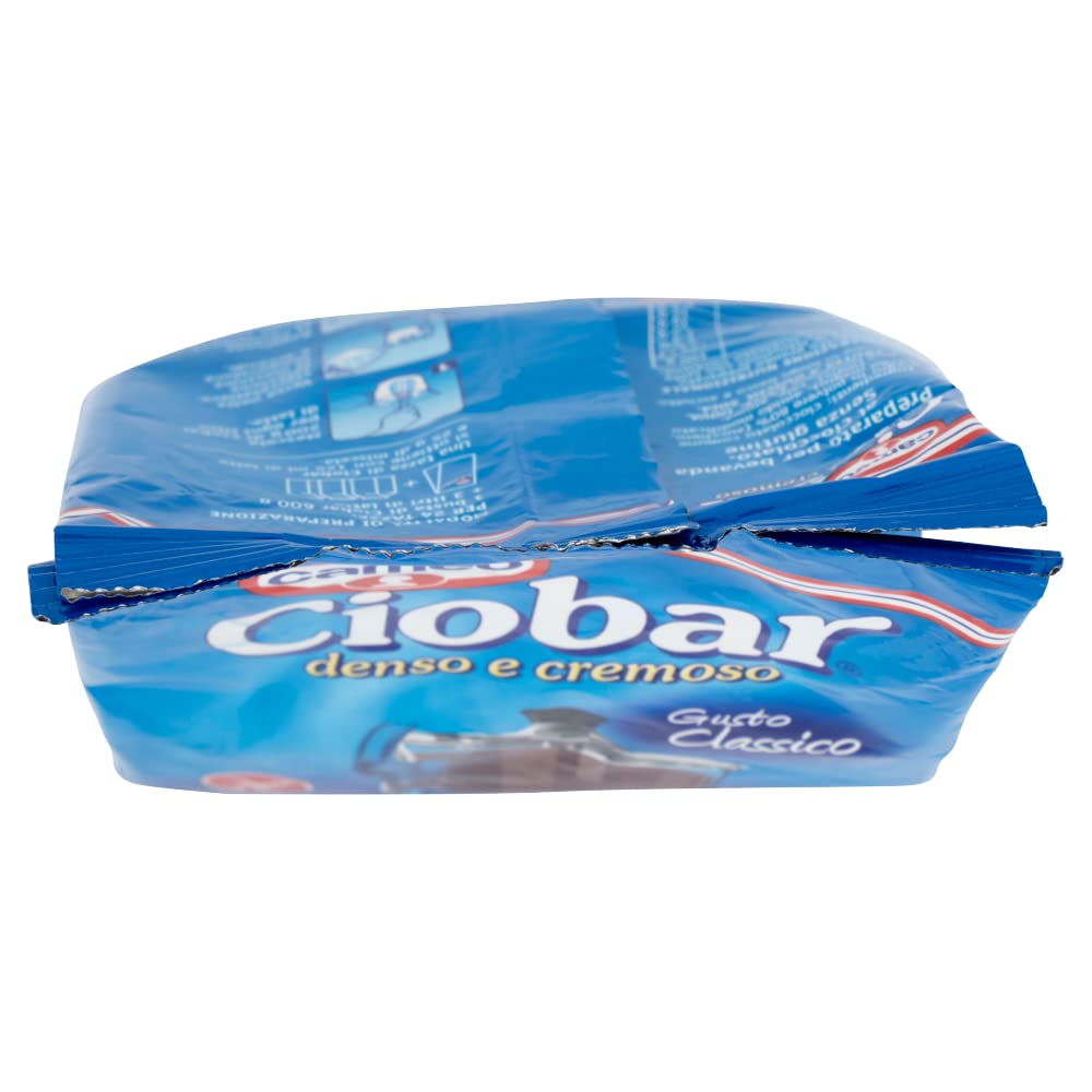 Professional Classico preparato per cioccolata calda Kakao denso 6 x 600g | Bevanda cremosa e vellutata; Getränkepulver für heiße Schokolade, 24 Tassen, glutenfrei, Gesamtnettogewicht 3,6 kg