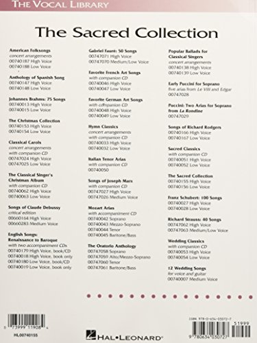 The Sacred Collection: The Vocal Library High Voice - Image 2