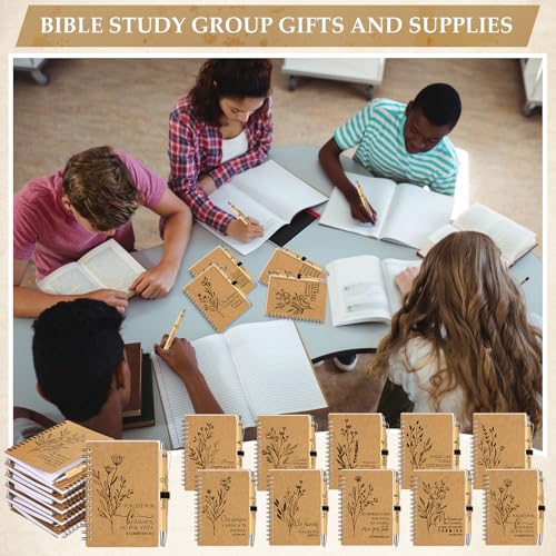 Carnets à spirales en papier kraft Kosiz contre la perte des notes d'église - 7