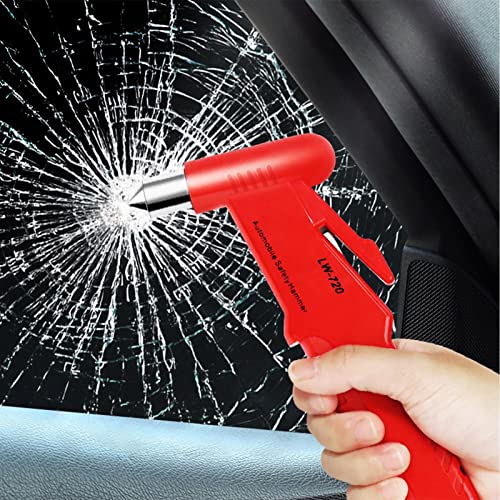 2 Pcs Cortador de cinto de segurança para quebra-vidros,Ferramenta de segurança do carro para emergê