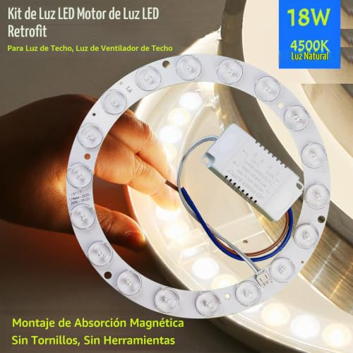 Repuesto lámpara LED circular 11 Imagen adicional